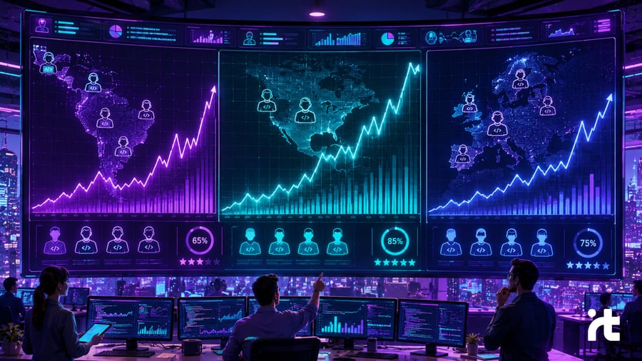 Comparativa de salarios tech entre LATAM, USA y Europa