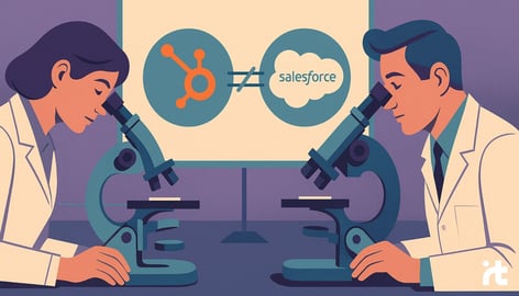Diferencias entre expertos de Hubspot y Salesforce