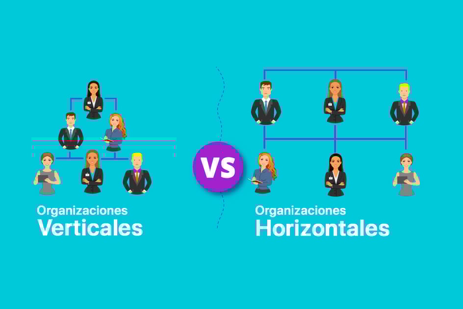 Organizaciones verticales y horizontales