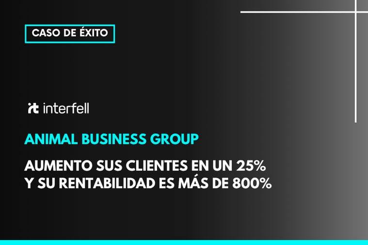 Con Interfell ABG aumentó clientes en 25% y ROI en 800%