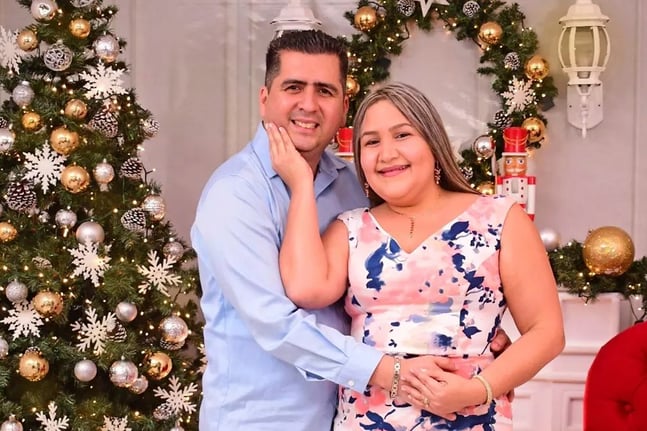 Rudy Flores en navidad