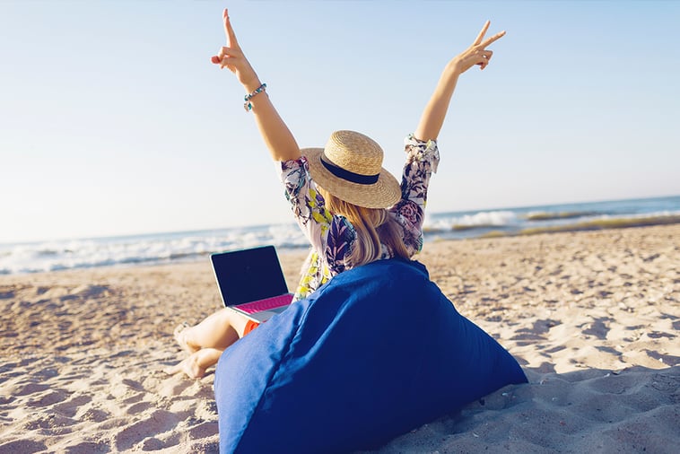 Workation, «woliday» o «trabacaciones»