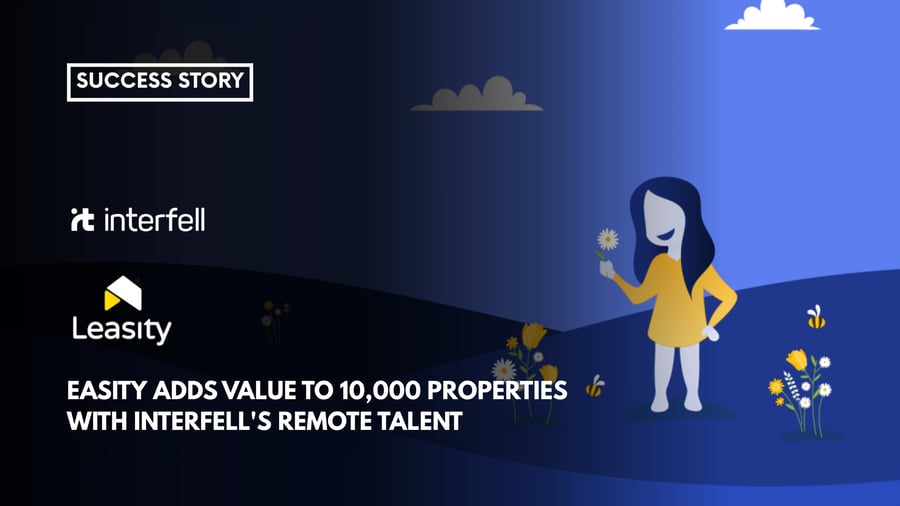 Interfell helped Leasity hire remote IT staff and expand its portfolio 