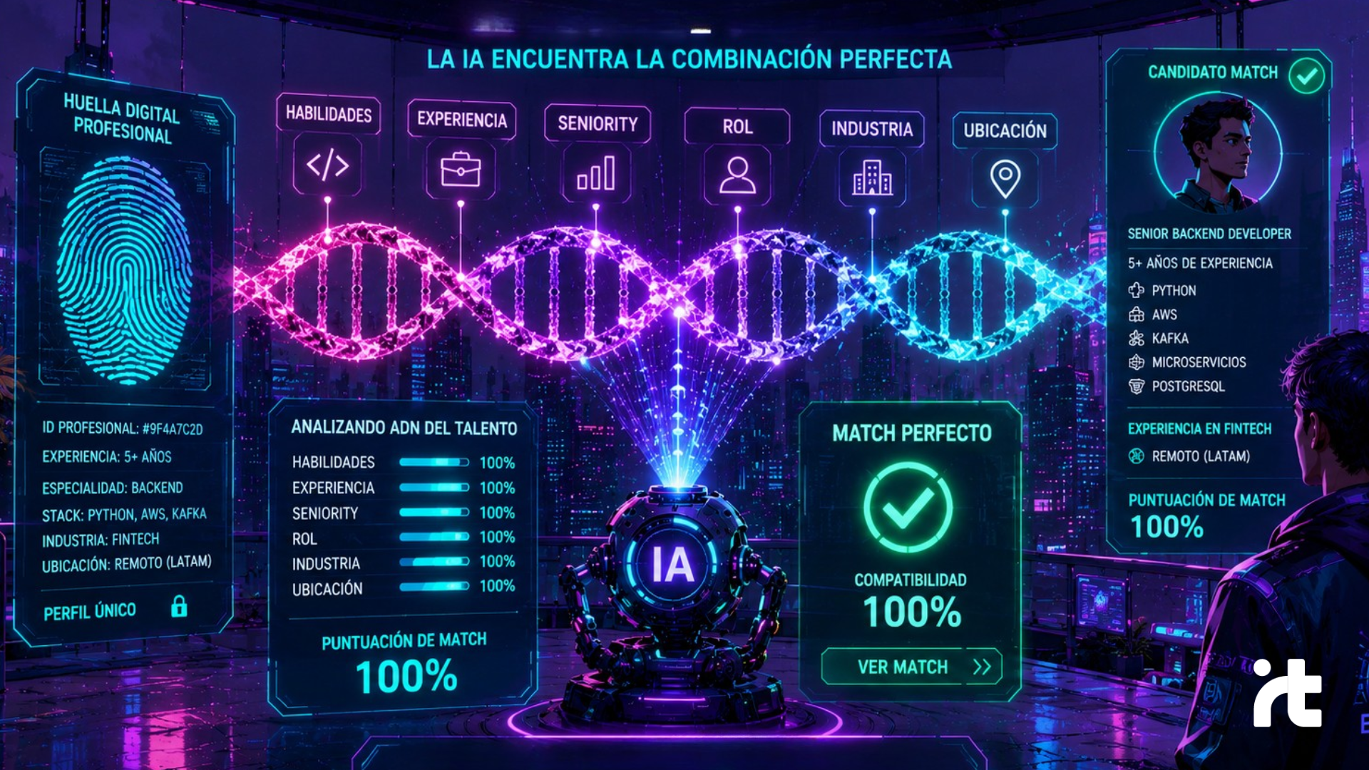 IA para descubrir talento que LinkedIn y Boolean no encuentran