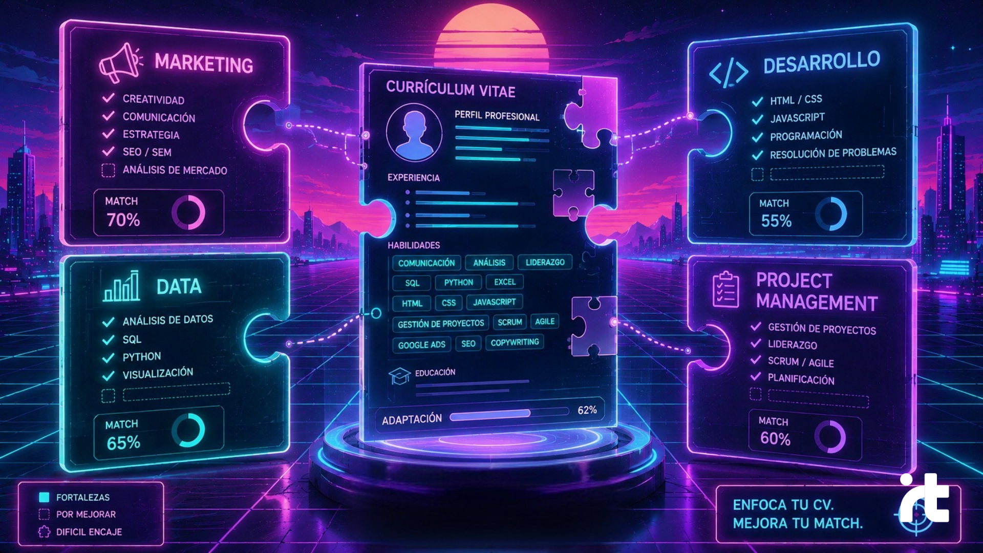Nunca uses un mismo CV para aplicar a diferentes empleos