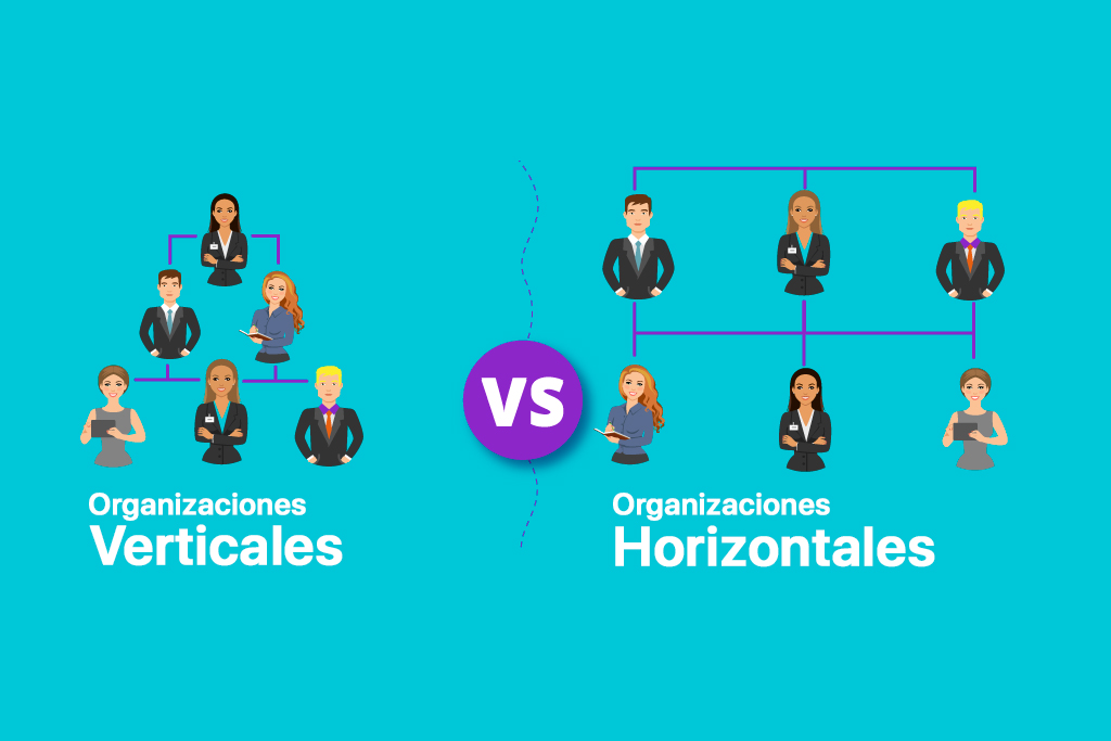 Organizaciones verticales vs. horizontales